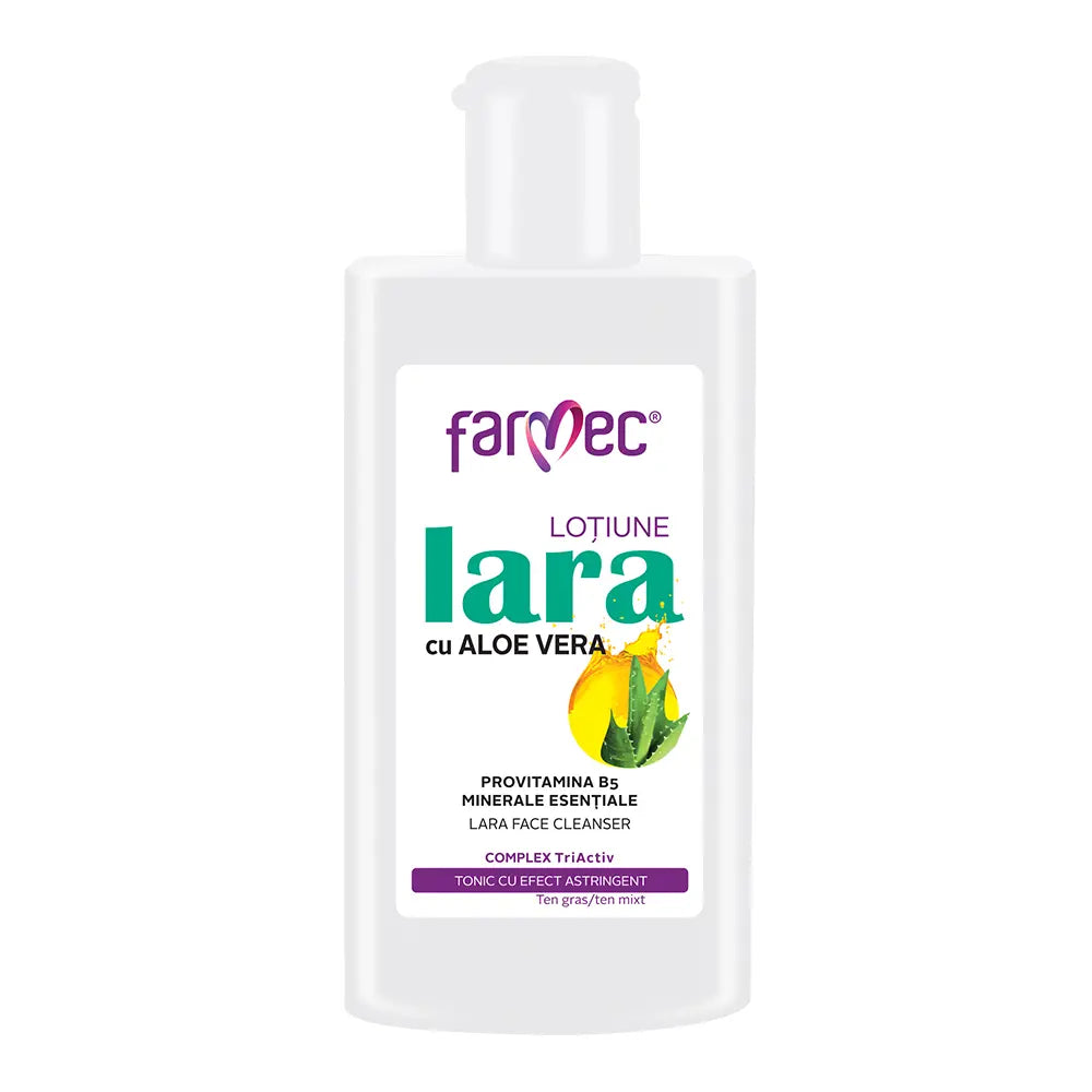 Loção facial com Aloé Vera - Lara super - 150 ml