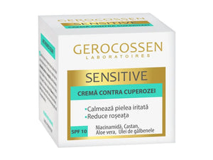 Gerocossen Sensitive Anti-Redness Cream SPF 10 50 ml box