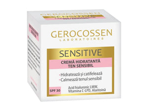 Gerocossen Sensitive moisturizing face cream SPF 30 50 ml box