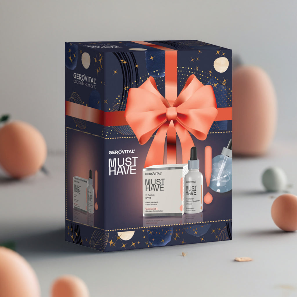 Gerovital Must Have Gift Set – Eye Serum & SPF Cream, 30 ml / 50 ml