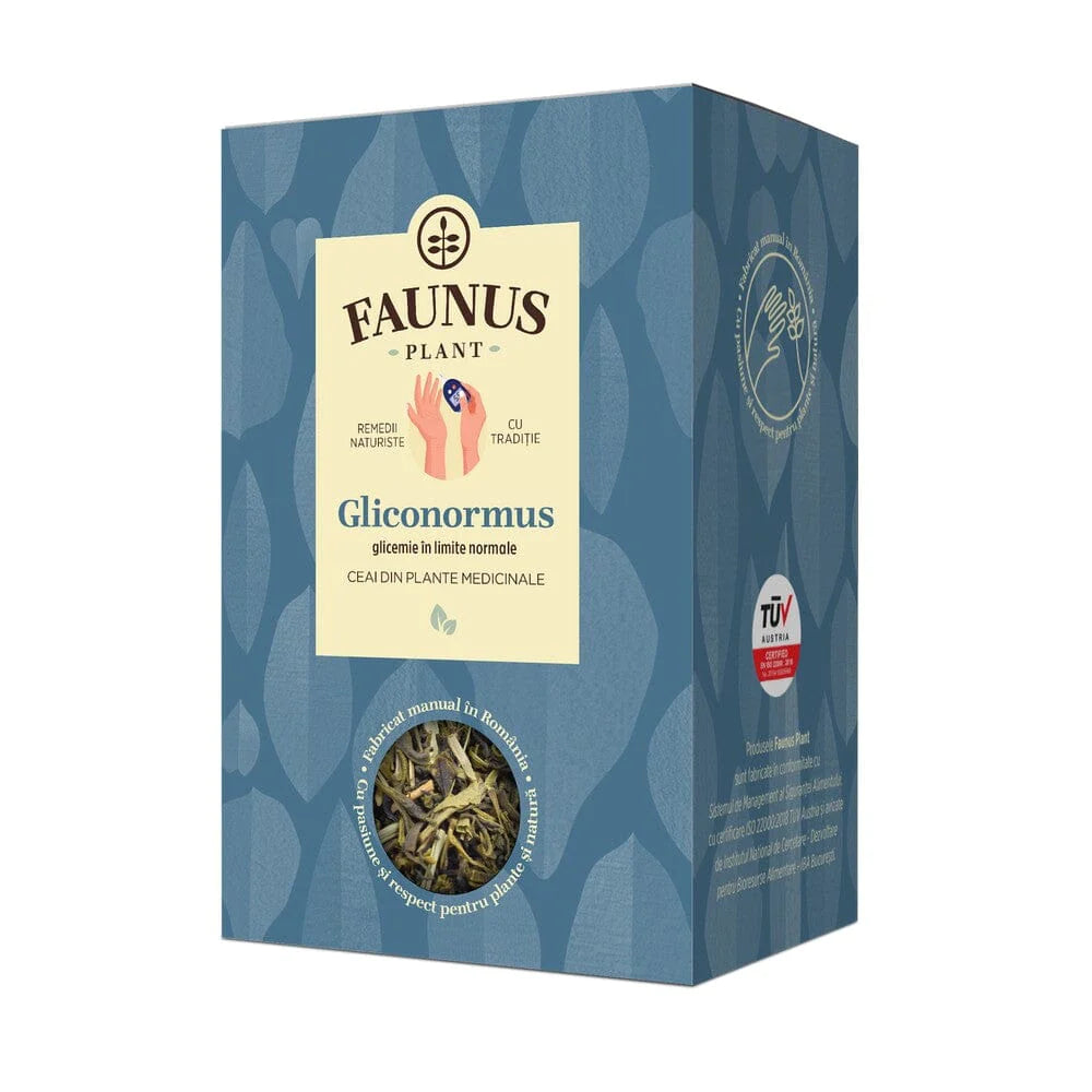 Gliconormus Tea, Blood Sugar within Normal Limits, Faunus Plant, 90g