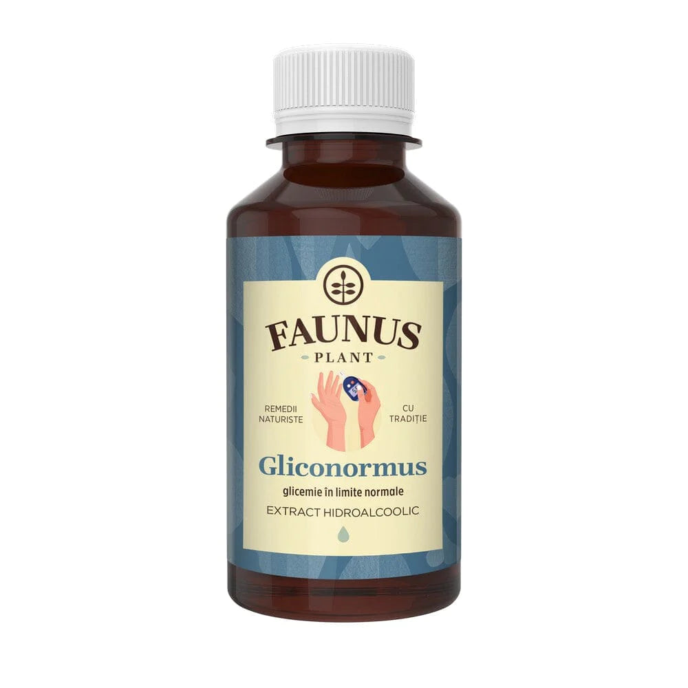 Gliconormus Tincture, Blood Sugar within Normal Limits, Faunus Plant, 200ml