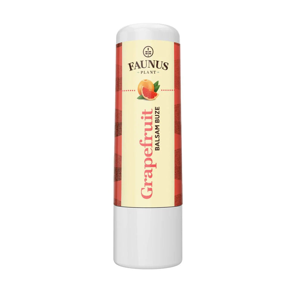 Grapefruit Lip Balm Protects, moisturizes and softens lips - Faunus Plant - 5ml