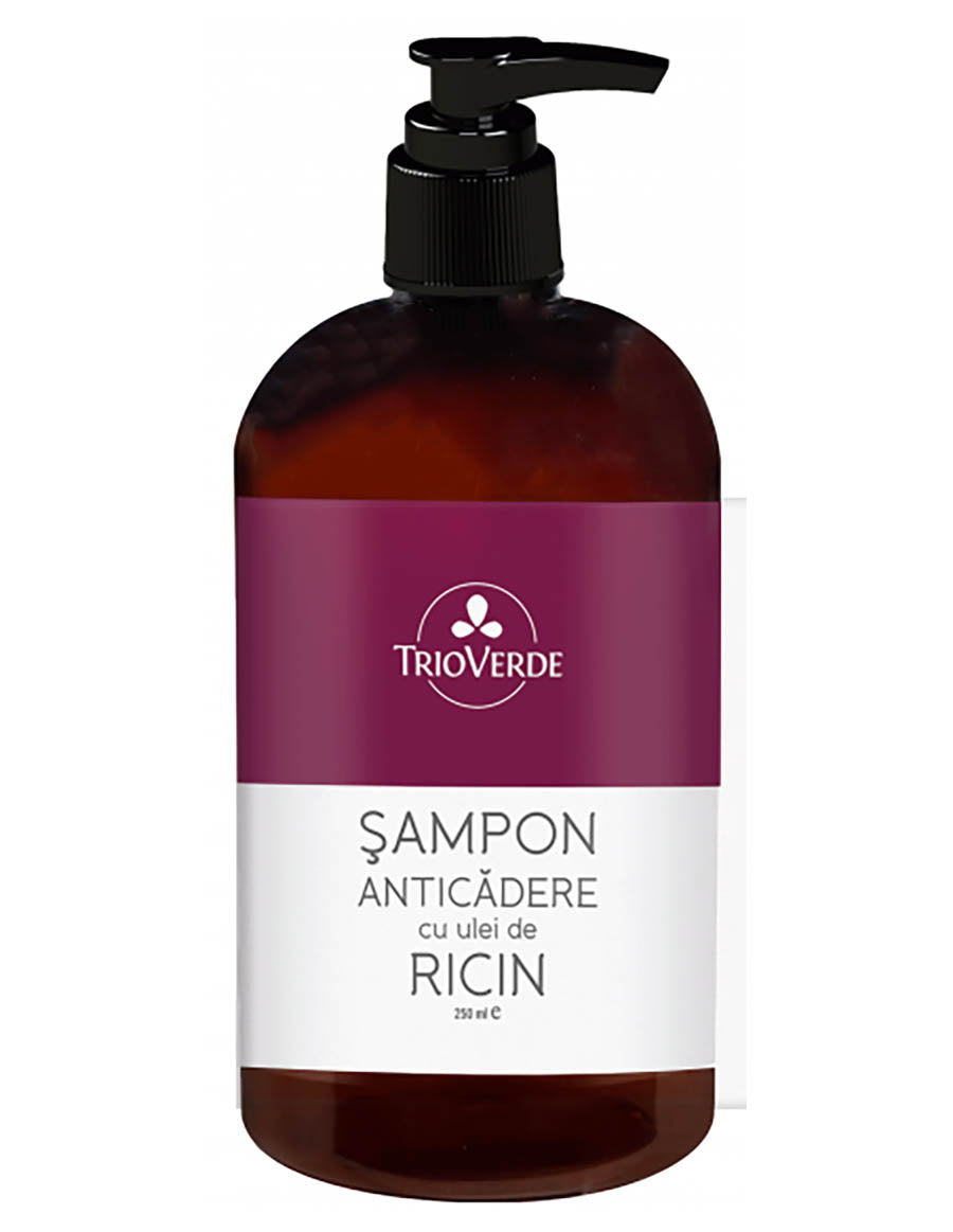 Hair Loss Prevention Shampoo with castor oil - Trio Verde - 250ml