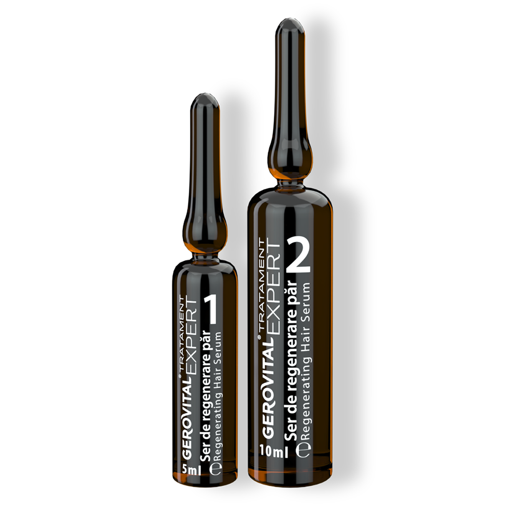 Hair Regeneration Kit Vials - Gerovital Tratament Expert -  20 vials