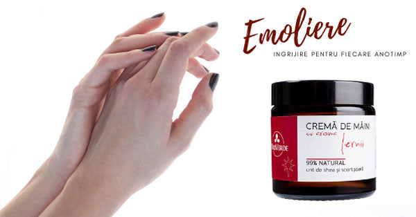 Hand cream with winter aroma, 99% natural with Oranges & Cinnamon - Trio Verde - 120 ml