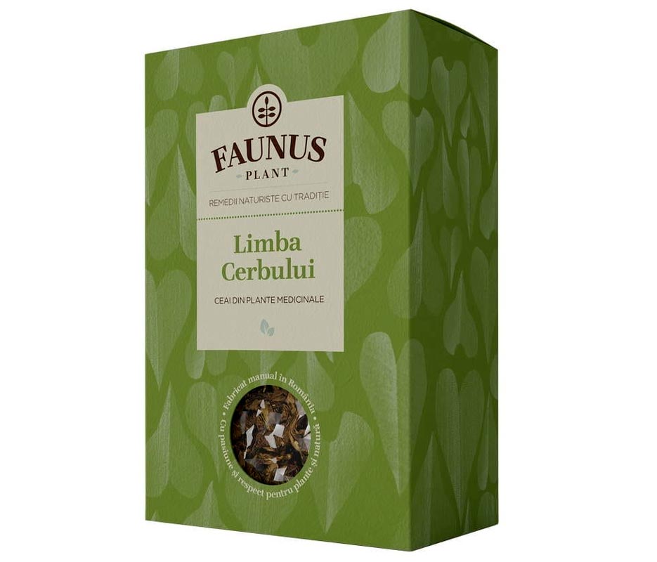 Hart's-tongue fern leaf Tea - Faunus Plant - 50 g