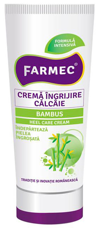Krem do pielęgnacji pięt z bambusem - Farmec - 100ml