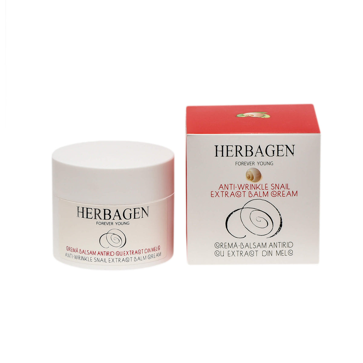 Herbagen Snail Extract Smoothing Cream Balm, 50 g