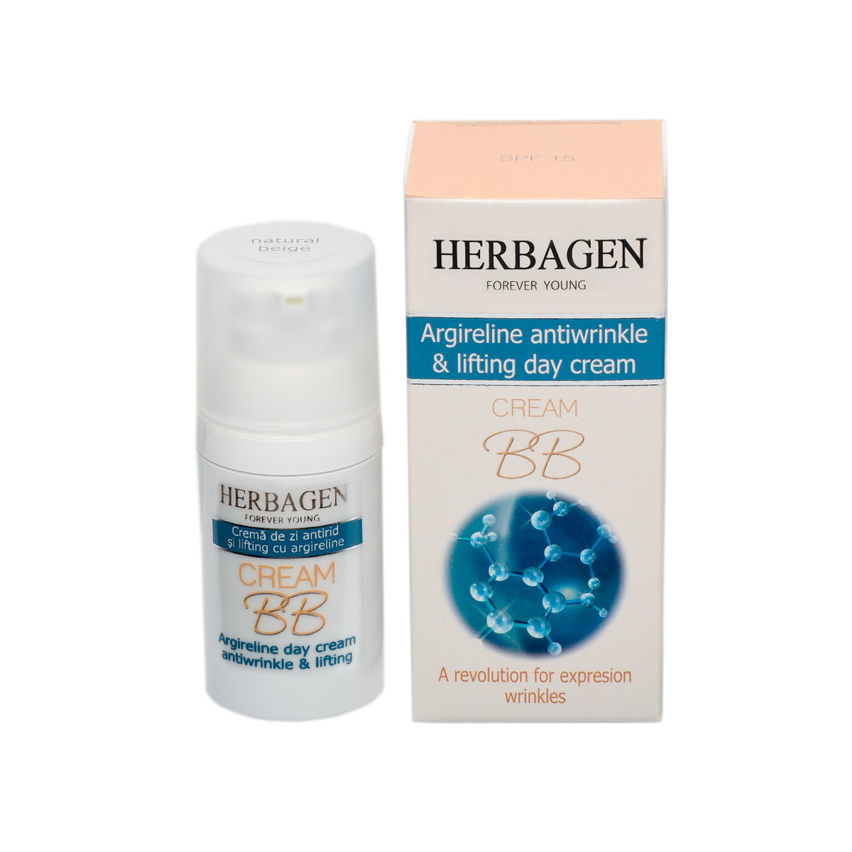 Herbagen Argireline Smoothing BB Day Cream SPF 15, 30 g