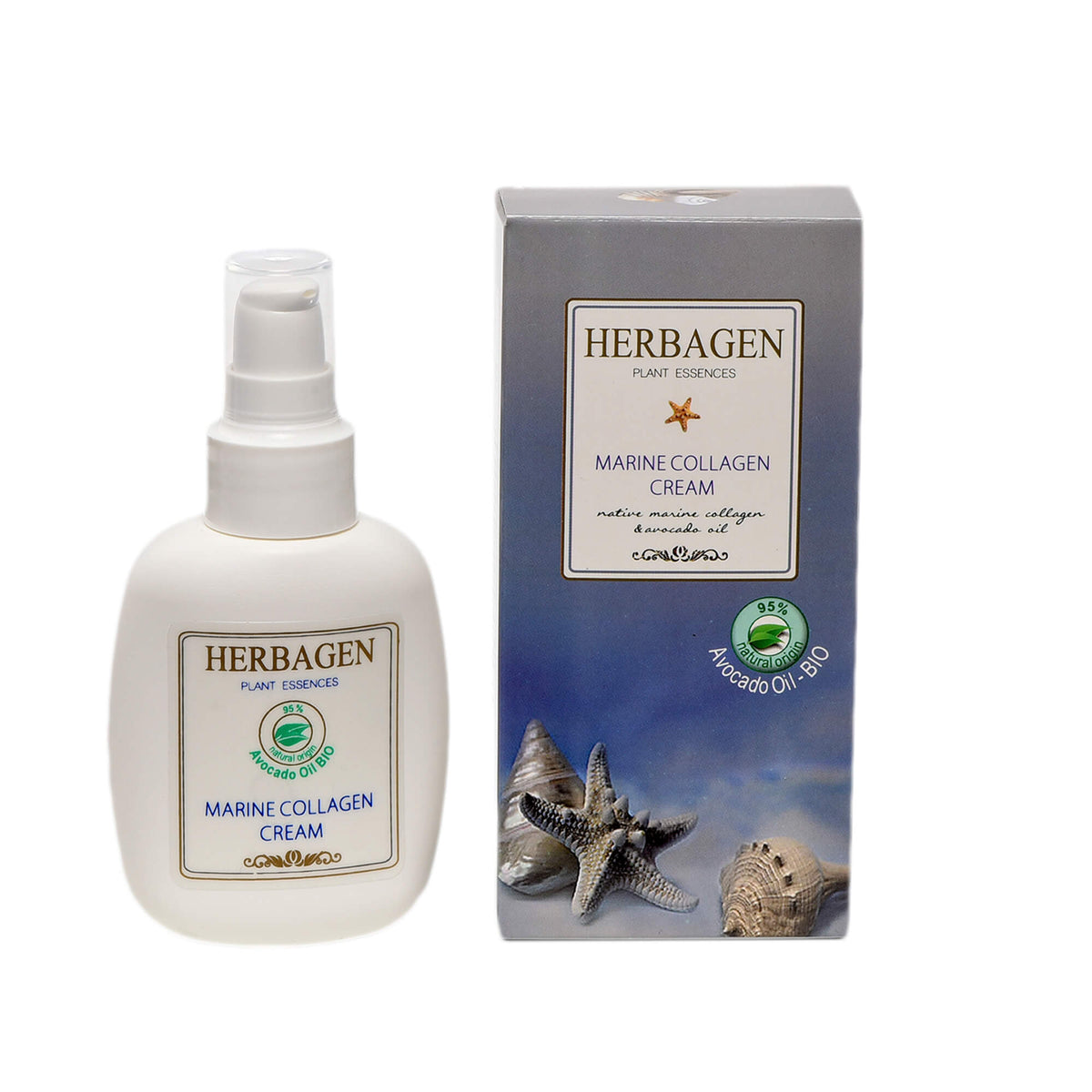 Herbagen Collagen & Avocado Nourishing Cream, 100 g