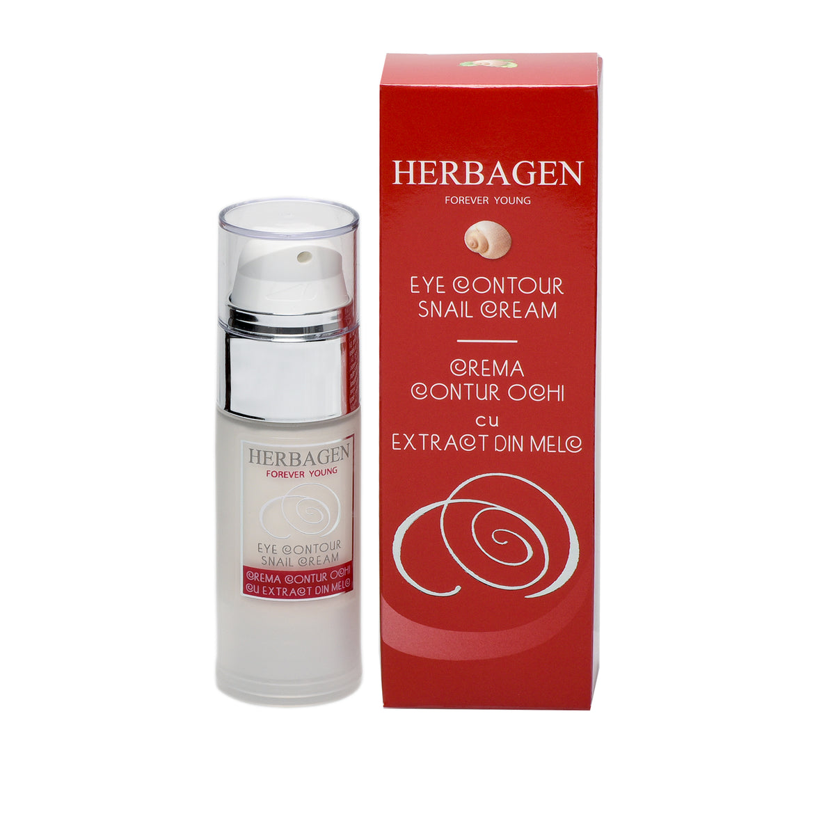 Herbagen Snail Extract Smoothing Eye Cream, 30 ml