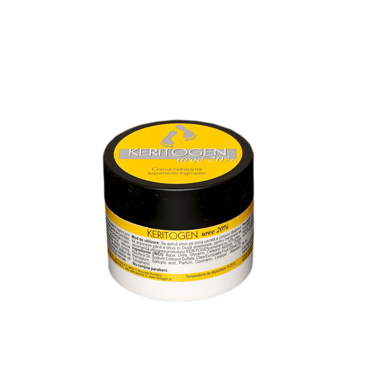 Herbagen Keritogen 20% Urea Smoothing Cream, 50 g