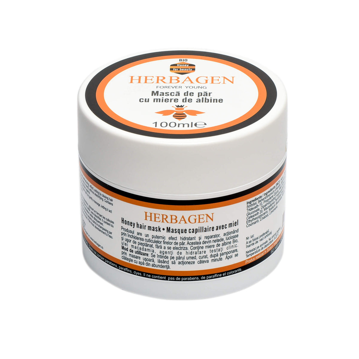 Herbagen Honey Botanical Hair Mask, 100 g