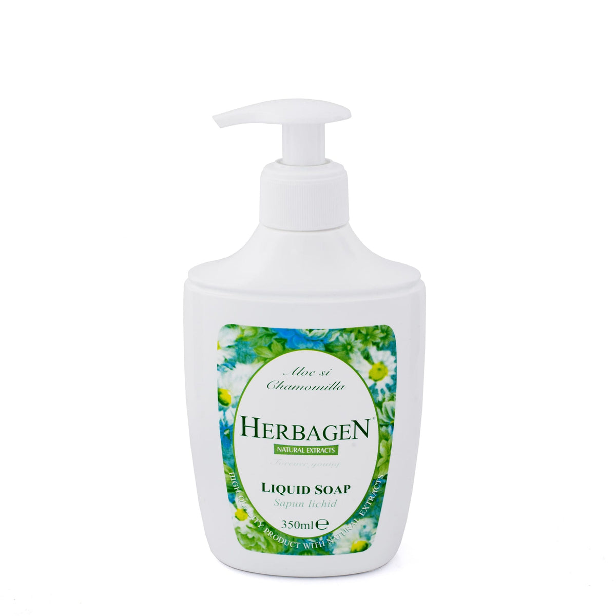 Herbagen Aloe & Chamomile Liquid Soap, 350 ml