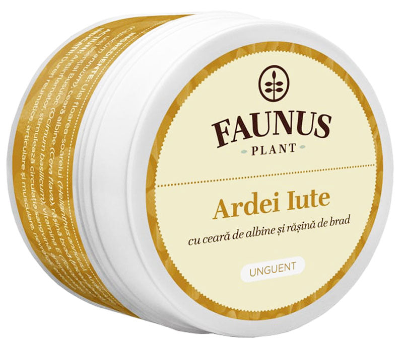 Hot Pepper Ointment, Anti-inflammatory, antirheumatic - Faunus Plant - 50 ml