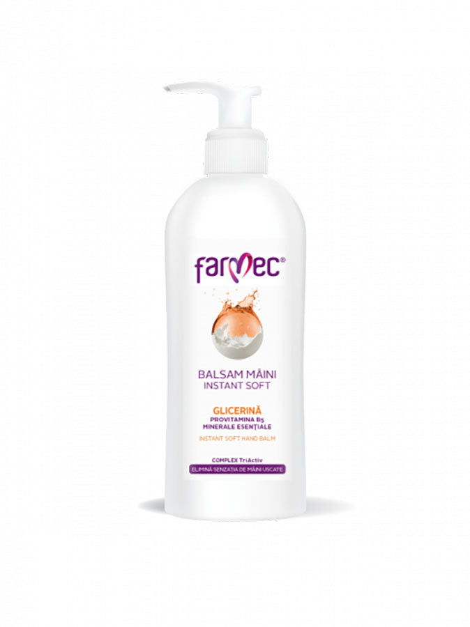 Instant soft hand balm with glycerin, Farmec, 150ml