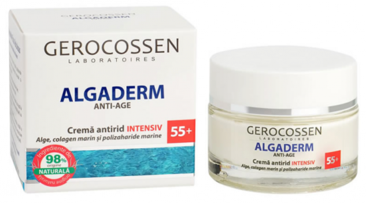 Intensive Anti-Wrinkle Cream 55+ ALGADERM - Gerocossen - 50 ml