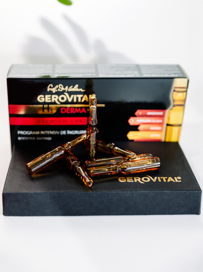 Intensive care program - Gerovital H3 Derma+ Premium Care - 7 vials x 2 ml