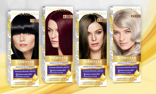 Permanent Hair Dye, Intense Color - Gerocossen - 50 ml
