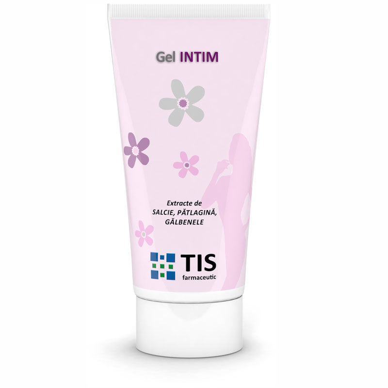 Intimate GEL - Vaginal mucosa lubricant - willow, plantain, marigold - TIS - 50 ml