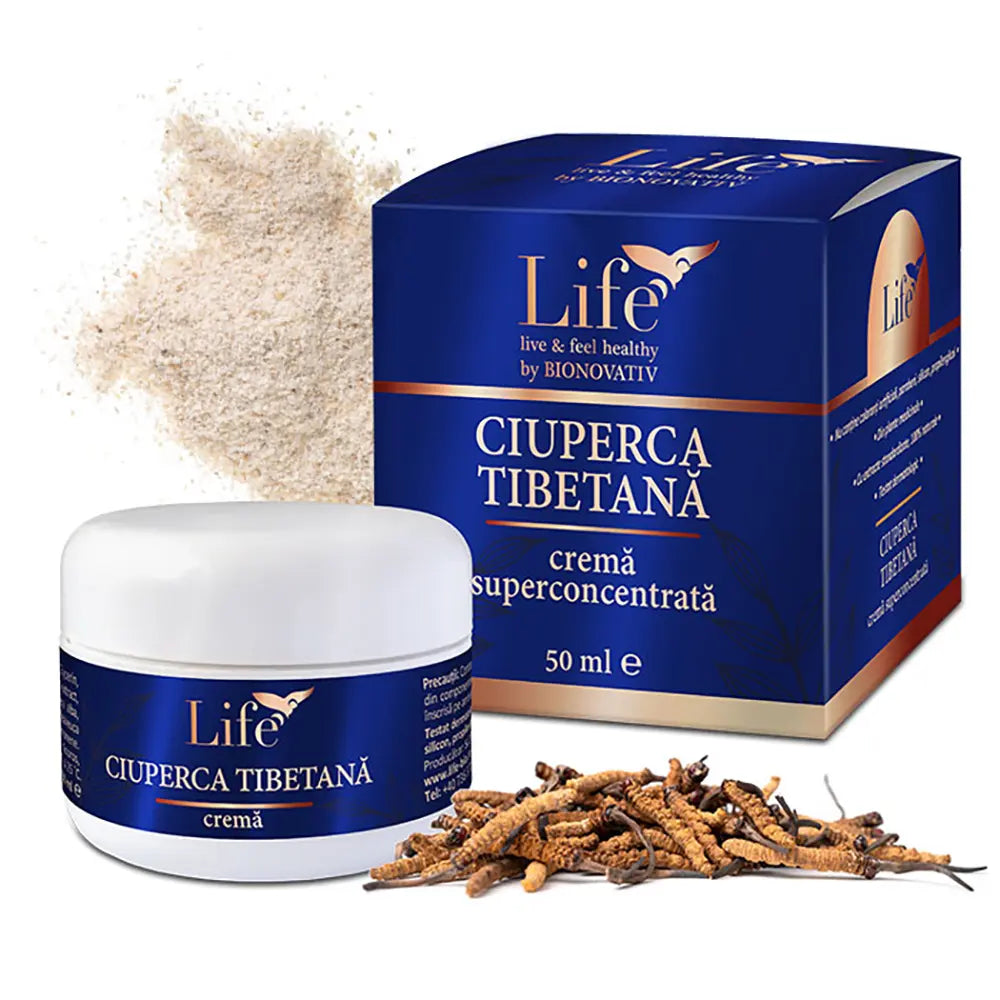 Cremă superconcentrată cu ciuperci tibetane Life by Bionovativ – 50 ml