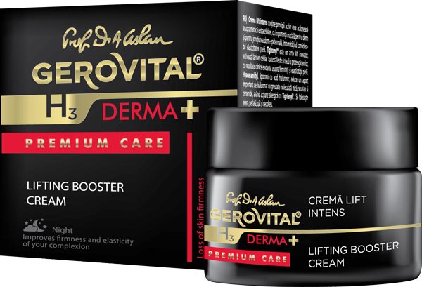 Cremă booster lifting - Gerovital H3 Derma+ Premium Care - 50 ml