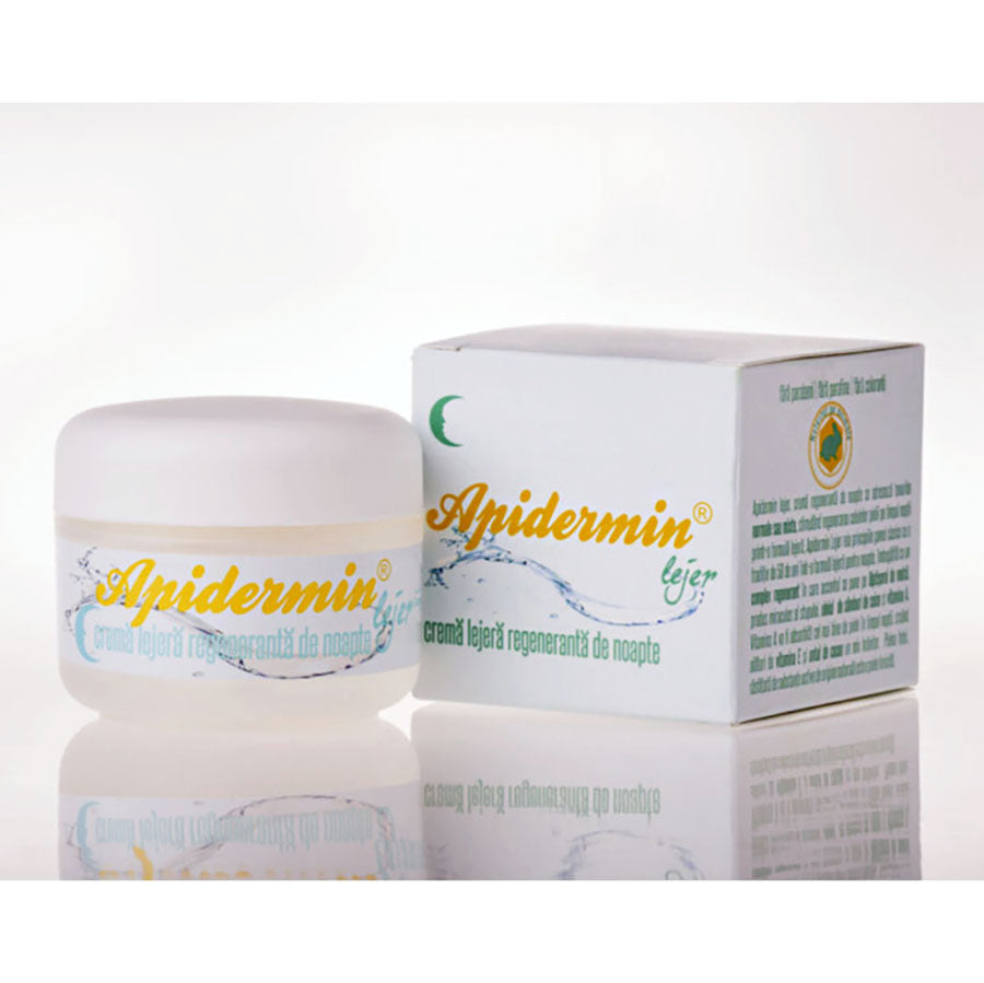 Light regenerating night cream - Apidermin Lejer - 50 ml