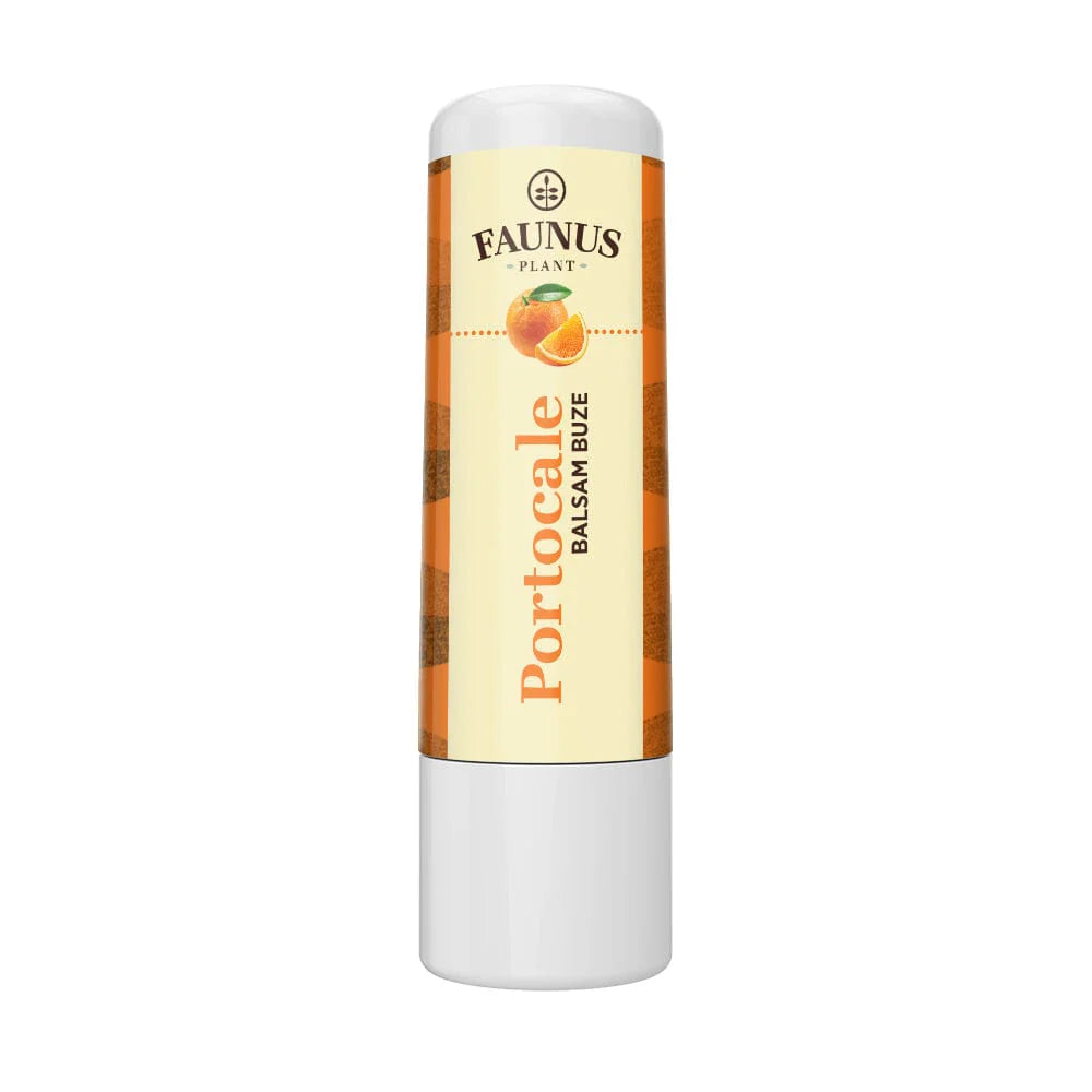 Lip Balm with Oranges - Protects, moisturizes and softens lips in a natural way - Faunus Plant - 5ml