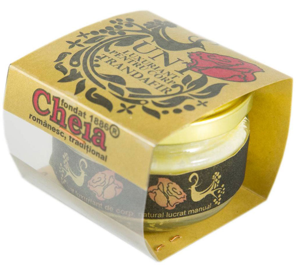 Lush butter for the body with rose oil - handmade - BIO - CHEIA - 125 ml