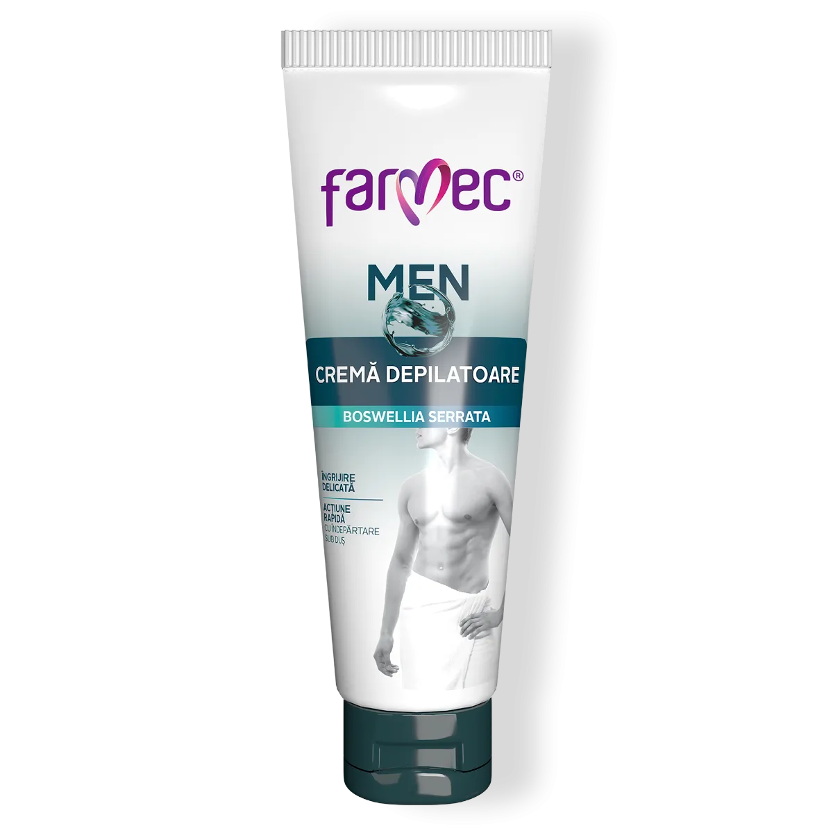 Men hair removal cream, Depilation with Boswellia Serrata - Farmec - 150 ml