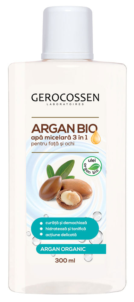 Micellar Water 3 in 1 - Argan Bio - Gerocossen - 300 ml