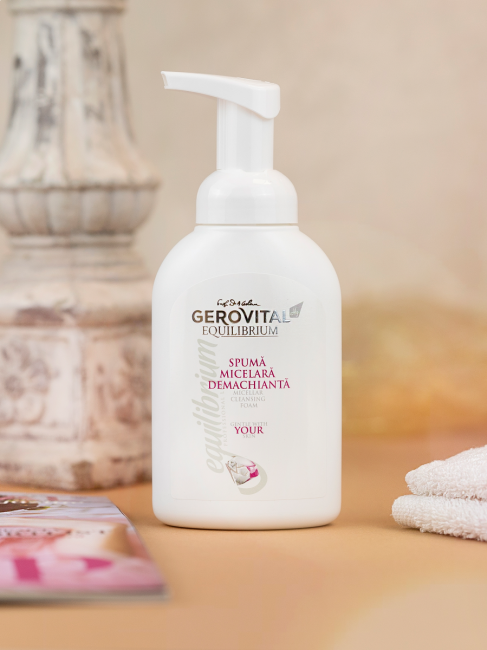 Micellar Cleansing Foam - Gerovital Equilibrium - 300 ml