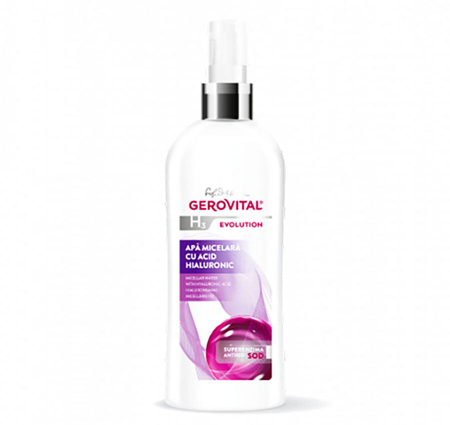 Micellar Water with Hyaluronic Acid - Gerovital H3 Evolution - 150 ml