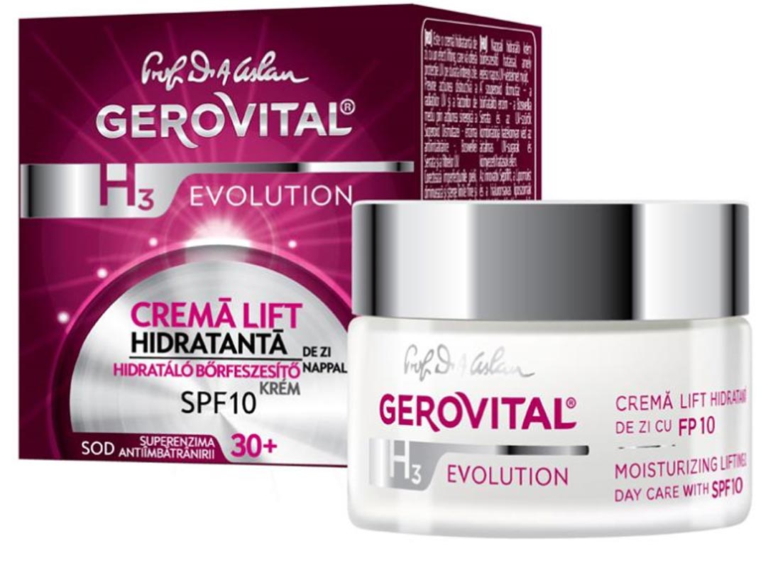 Moisturizing Lifting Cream Day SPF 10 Gerovital H3 Evolution