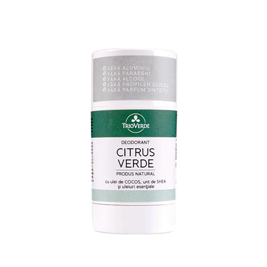 Natural Deodorant with Citrus Green - Trio Verde - 60 g