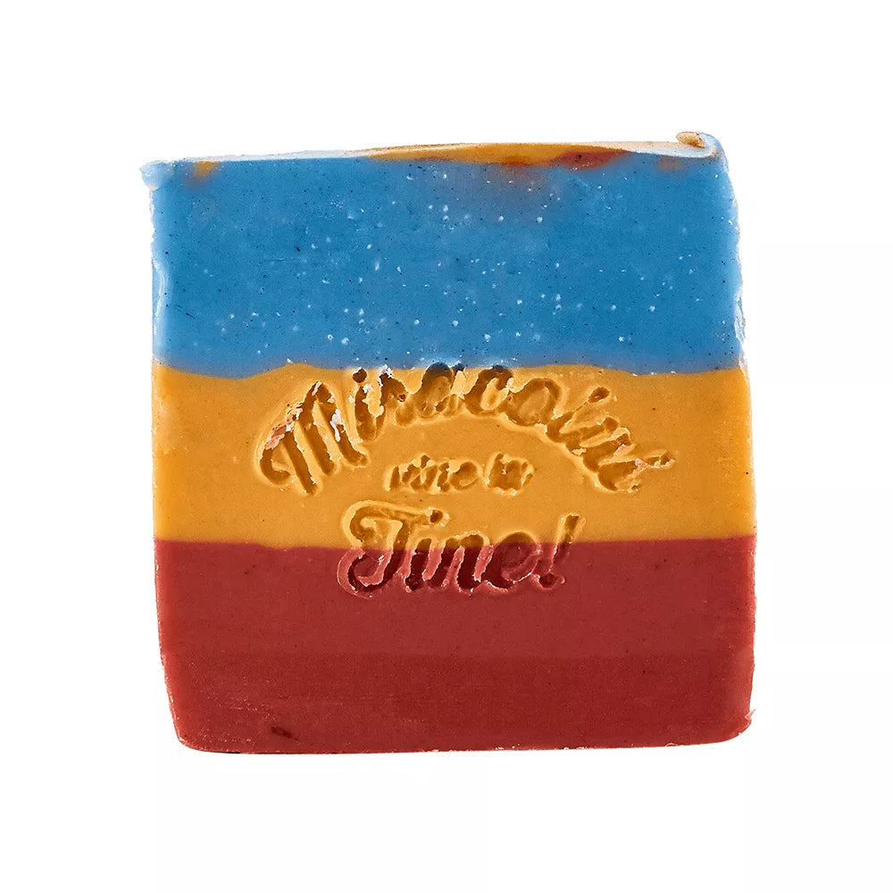 Sapun Tricolor Romanesc Natural - Techir - 100g