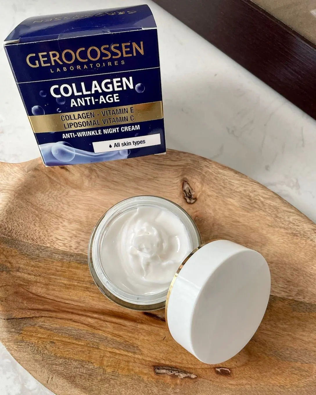 Night wrinkle cream - Collagen Anti-Age Gerocossen - 50 ml