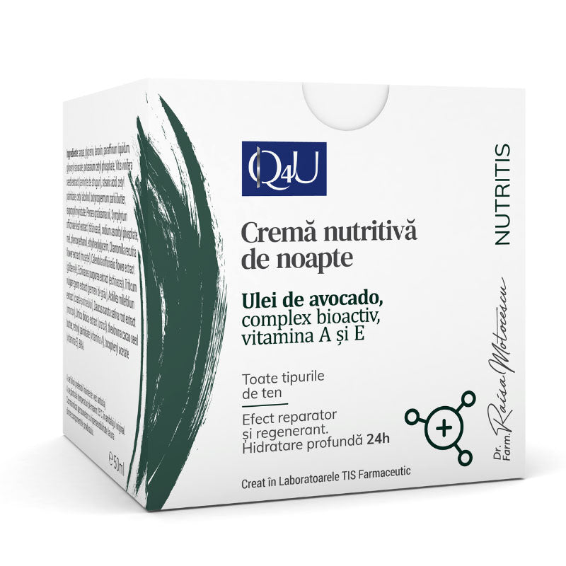 Nourishing Night Cream, Nutritis Q4U Tis, 50ml