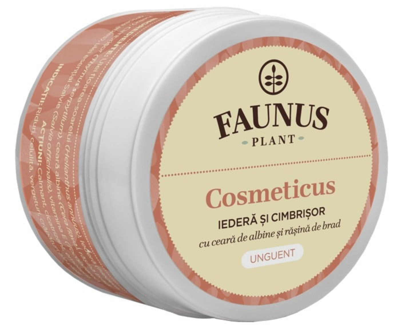 Unguent Cosmeticus cu Iederă și Cimbru - Faunus Plant - 50ml
