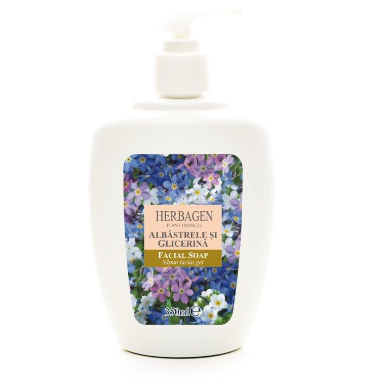 Herbagen Cornflower Facial Liquid Cleanser, 350 ml