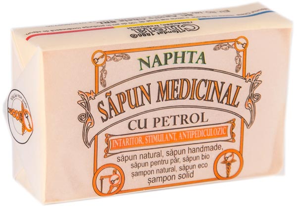 Săpun solid artizanal cu aromă de petrol Nafta - CHEIA - 100 gr