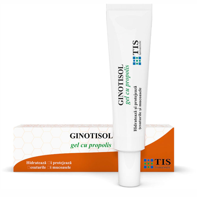 Propolis gel - moisturizing and lubricating intimate hygiene - GinoTISol - 40 ml