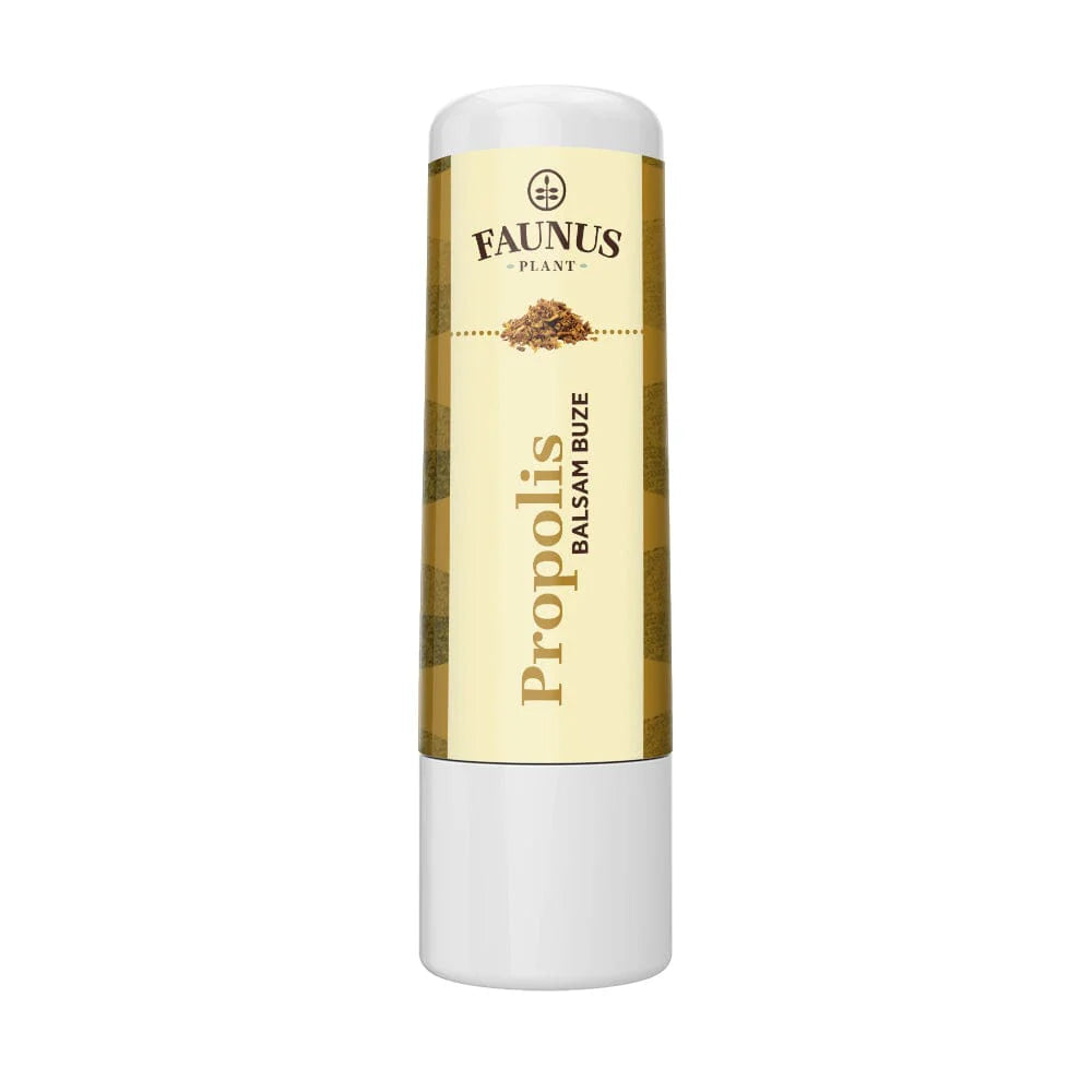 Propolis Lip Balm - Protects, moisturizes and softens the lips in a natural way - Faunus Plant - 5ml