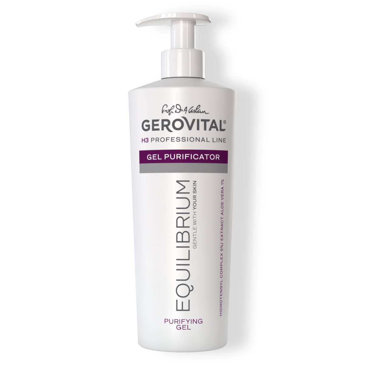 Purifying Gel - Gerovital H3 Equilibrium - 500 ml
