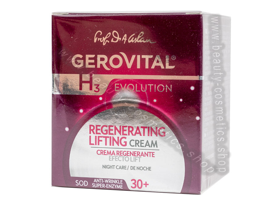 Regenerating Lifting Cream 30+ Night care Gerovital H3