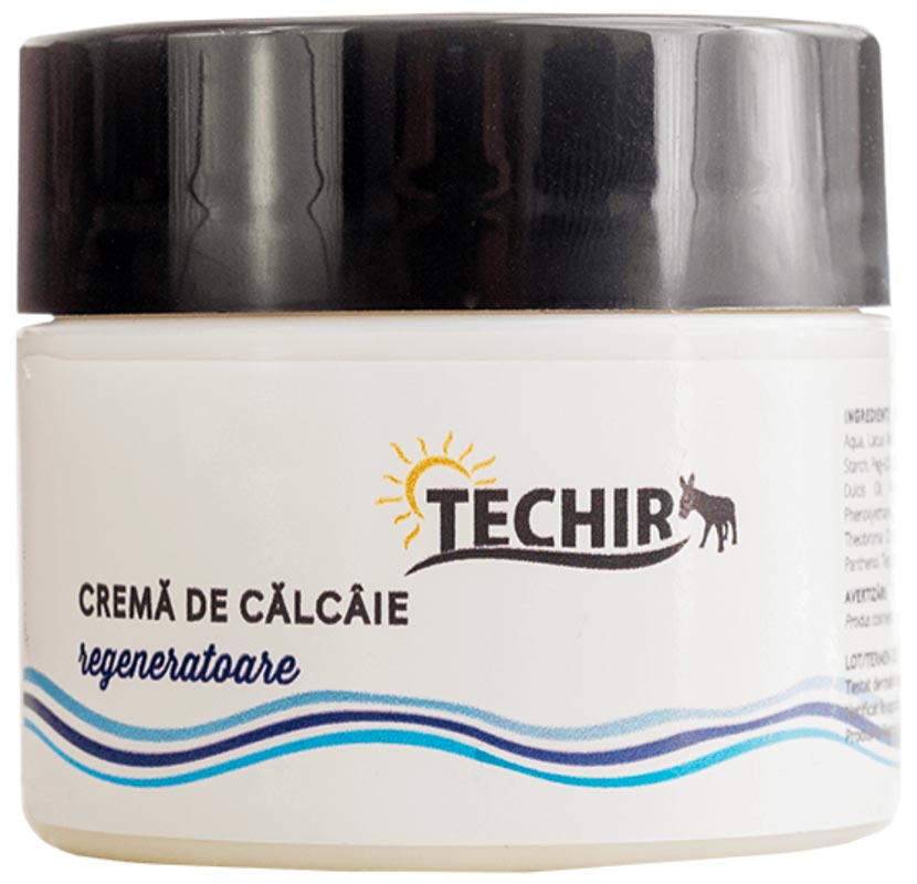 Regenerating heel cream with salt water from Lake Techirghiol - Techir - 50 g