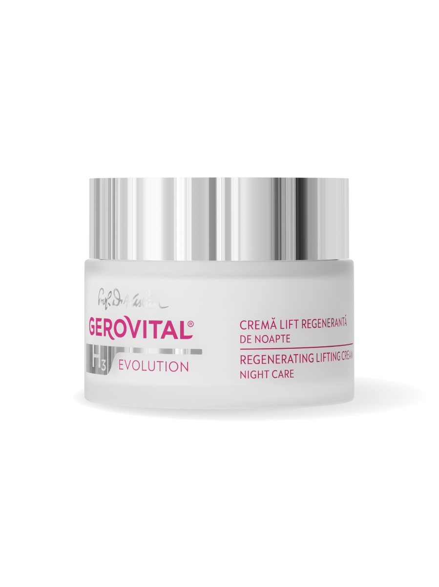 Cremă regeneratoare lifting 30+ Îngrijire de noapte - Gerovital H3 Evolution - 50 ml