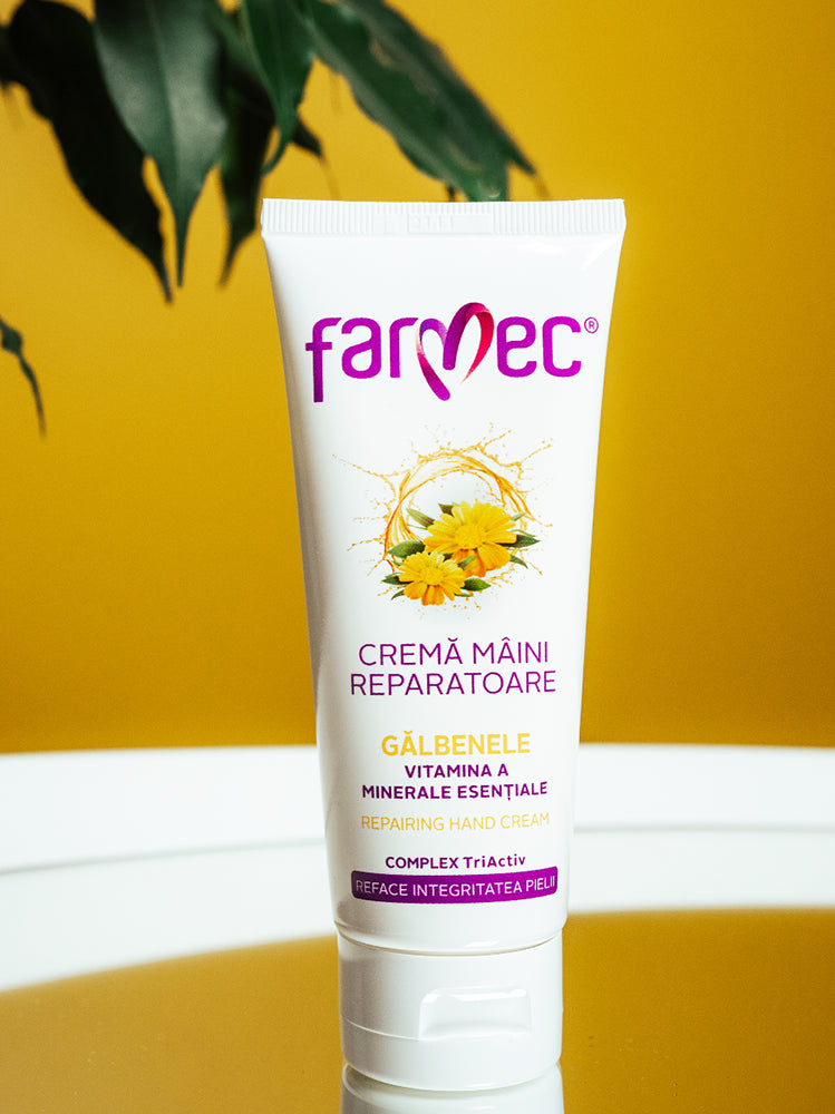 Repairing Hand Cream with Calendula, Farmec, 100 ml