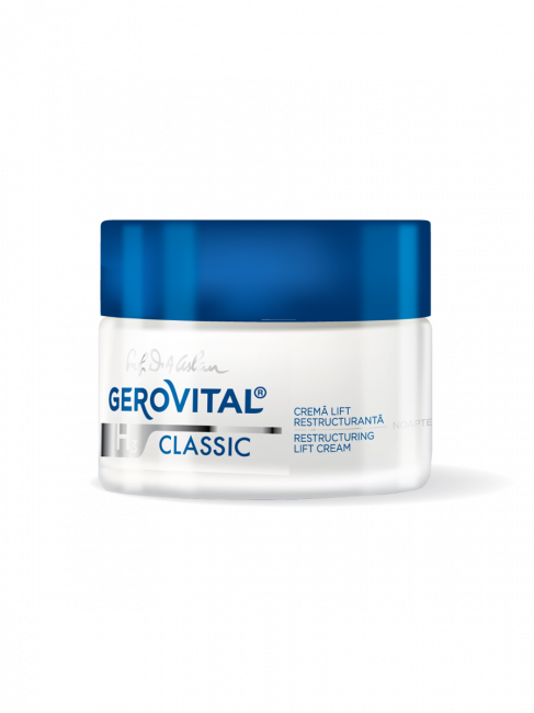 Restructuring lift cream - Night care - Gerovital H3 Classic - 50 ml